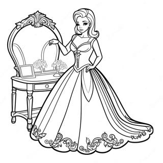 Rarity Proiectand O Rochie Pagina De Colorat 4560-1431