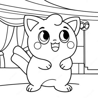 Jigglypuff Desene De Colorat