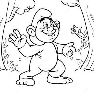 Smurf Pagini de colorat