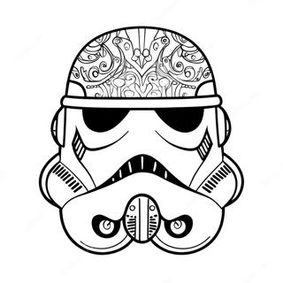 Casca De Stormtrooper Pagina De Colorat 46219-10130