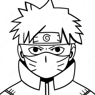 Kakashi Desene De Colorat