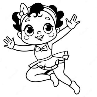 Betty Boop Desene De Colorat