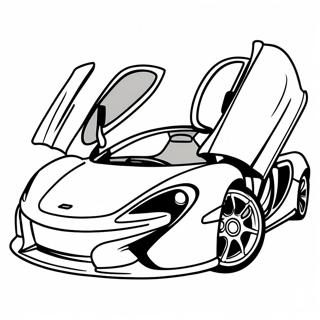 Pagina De Colorat Masina Sport Mclaren 46615-10195