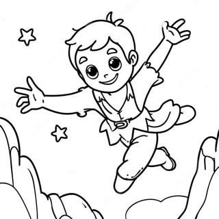 Peter Pan Desene De Colorat