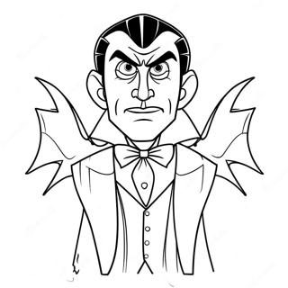 Dracula In Hotel Transilvania Pagina De Colorat 47467-10376