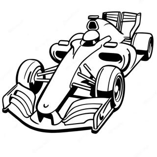 Masina F1 Derapand Intr Un Colt Pagini De Colorat 48182 10545
