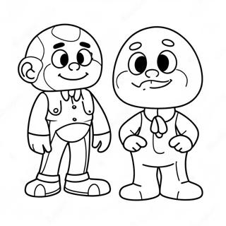 Aventura Lui Gumball Si Darwin Pagina De Colorat 49602-10852