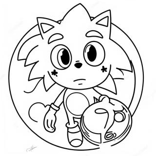 Sonic Desene De Colorat