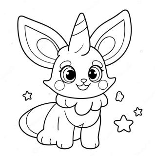 Sylveon Desene De Colorat