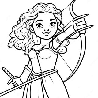 Merida Desene De Colorat