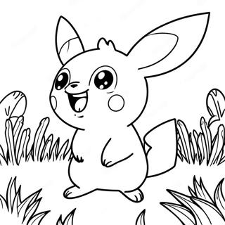 Pichu Desene De Colorat