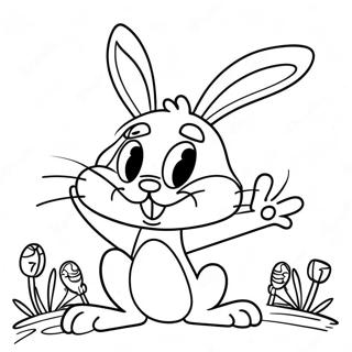 Bugs Bunny Amuzant Pagina De Colorat 51448-11253