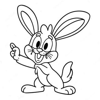 Bugs Bunny Amuzant Pagina De Colorat 51448-11254