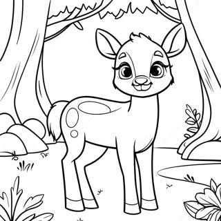 Bambi Desene De Colorat