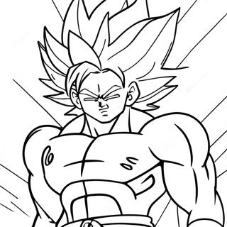 Broly Desene De Colorat