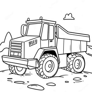 Pagini De Colorat Cu Buldozer Si Camion Cu Bena 53036 11606