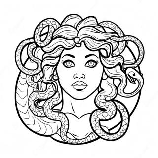 Medusa Desene De Colorat