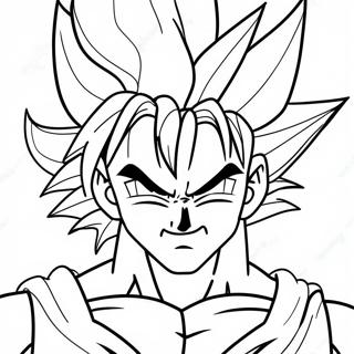 Gogeta Desene De Colorat