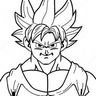 Goku Super Saiyan De Colorat 5899-2299