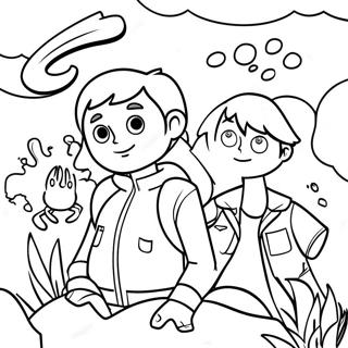 Wild Kratts Explorare Palpitanta Pagina De Colorat 60580-13283
