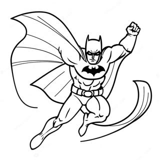 Batman Desene De Colorat