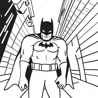 Batman Desene De Colorat