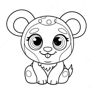 Beanie Boo Dragut Pagina De Colorat 63526-14068