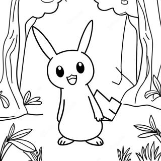 Mimikyu Desene De Colorat