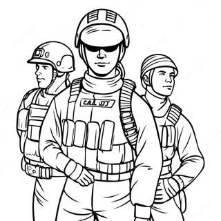 Echipa De Elita Call Of Duty Pagina De Colorat 64253-14264