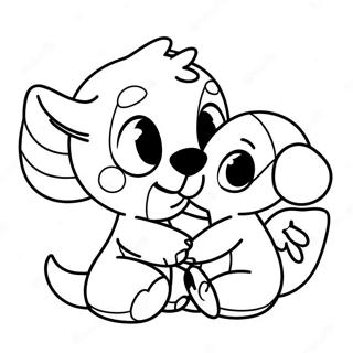 Pagini De Colorat Cu Stitch Și Angel Drăguți Desene De Colorat