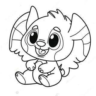 Pagini De Colorat Cu Stitch Si Angel Fericiti 66633 14579