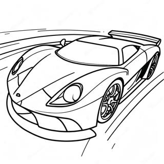 Pagini De Colorat Cu Supercar Sport Rapid 67973-14870