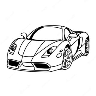 Pagini De Colorat Cu Supercar Sport Rapid 67973-14871