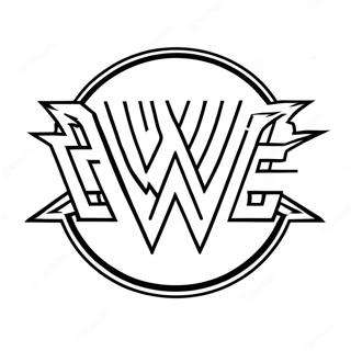 Pagini De Colorat Wwe Logo Bland 68155-14913