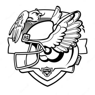 Pagina De Colorat Logo Philadelphia Eagles 68494-14991