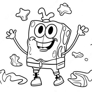 Pagina De Colorat Spongebob 68591-15006