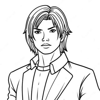 Jujutsu Kaisen Pagini de colorat