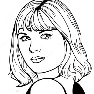 Taylor Swift 1989 Desene De Colorat