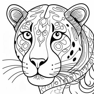 Leopard Desene De Colorat