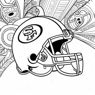 49ers Desene De Colorat