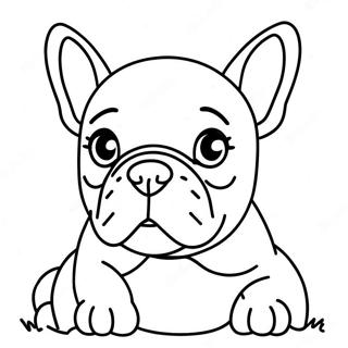 Pagina De Colorat Cu Bulldog Francez 72336-16107