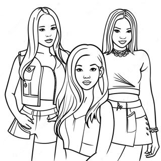 Blackpink Desene De Colorat