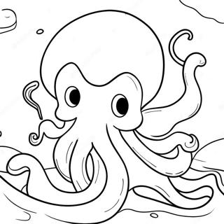 Kraken Adolescenți Desene De Colorat