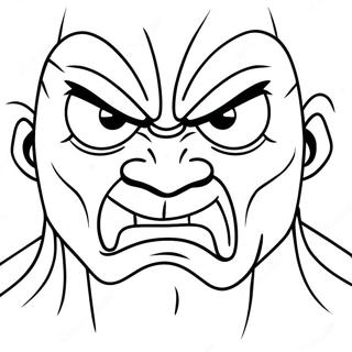 Pagini De Colorat Cu Fete Furioase 73038 16661