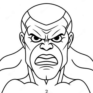 Pagini De Colorat Cu Fete Furioase 73038 16662