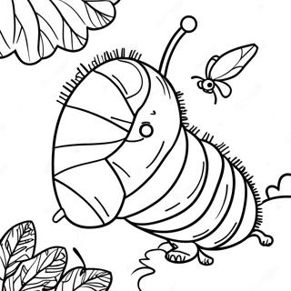 Pagini De Colorat Cu Omida Flamanda Eric Carle 73421-16959