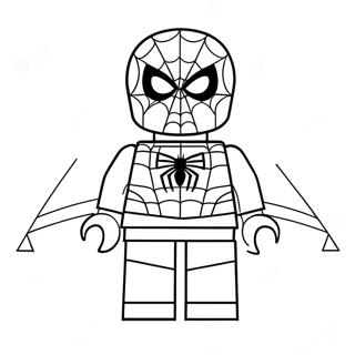 Pagini De Colorat Lego Spiderman 73648-17126