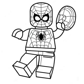 Pagini De Colorat Lego Spiderman 73648-17127