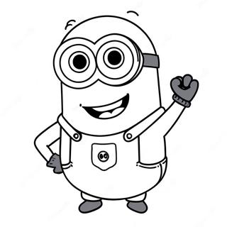 Minion Desene De Colorat