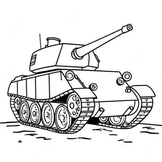 Pagini De Colorat Cu Tanc Din Ww2 74190 17556